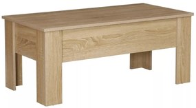 Stolik kawowy RIWA z wysuwaną deską 100x50 cm, dąb sonoma