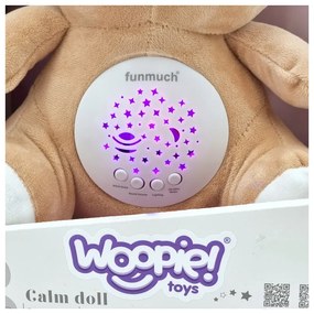 Woopie baby przytulanka usypiacz projektor 2w1 miś - 10 kołysanek