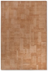 Dywan wełniany Villeroy & Boch Wilhelmine odcienie brązowego 80 cm x 150 cm