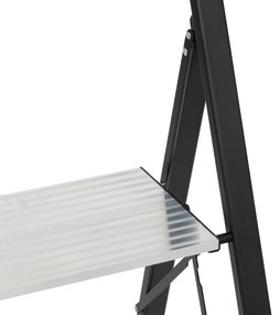 Drabina aluminiowa 3-stopniowa EASY, wys. 105 cm