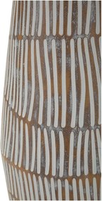 Kremowa lampa stołowa z tekstylnym kloszem (wysokość 69,5 cm) Hanoi – Mauro Ferretti