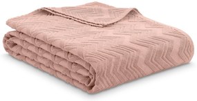 DORMEO COTTON TERRY BLANKET GP 200x200 cm różowy