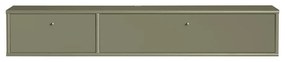 Szafka pod TV w kolorze khaki 136x22x32,5 cm Mistral – Hammel Furniture