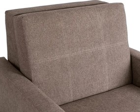 Fotel do Spania MILAN 1 Amerykanka Rozkładany Jednoosobowy Beżowy