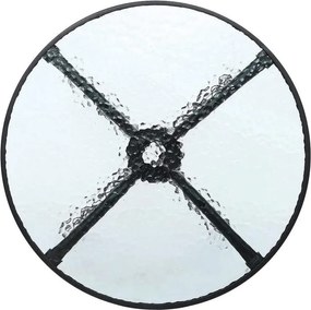 Zestaw ogrodowy TREGO ISLAND - 2 krzesła i okrągły stół ø 60 cm, zielony