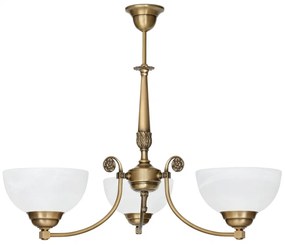 Klasyczny żyrandol mosiężny N-S3A