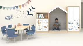 Zestaw mebli do kącika wyciszenia i relaksu Blox Air 5