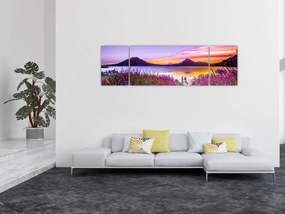 Obraz jeziora (170x50 cm)