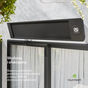 Blumfeldt Grzejnik ścienny na podczerwień Cosmic beam, Smart,