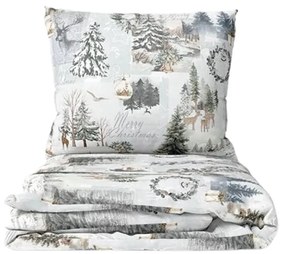 PrzytulneMieszkanie.pl PrzytulneMieszkanie.pl Bawełniana pościel WINTER WHISPER kolorowa Rozmiar pościeli: 70 x 90 cm | 140 x 200 cm