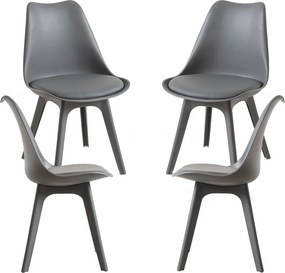 Zestaw 4 Krzese Synk Suprym