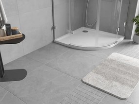 Mexen Flow brodzik półokrągły slim 80 x 80 cm, biały połysk - 46Q108080
