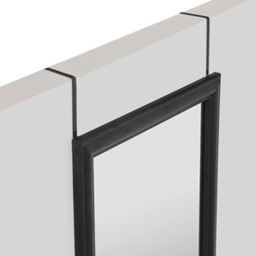 Wysokie lustro w plastikowej ramie do zawieszenia na drzwiach, 125,5 x 35,5 x 2 cm