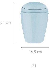 Kosz na śmieci DEL XS, 2 l., KOZIOL