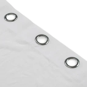 Homede Firana Kresz Eyelets silver, biały, 280 x 175 cm, 280 x 175 cm