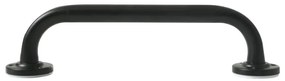 Spirella Ręcznik łazienkowy SAFE, czarny, 30 cm