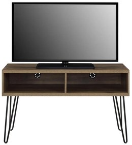 Szafka pod TV w dekorze orzecha w naturalnym kolorze 107x63 cm Owen – Støraa
