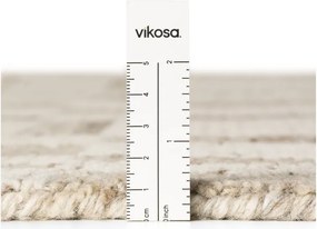 Kremowy wełniany dywan tkany ręcznie 160x230 cm Boho 1.0 Linara – Vikosa