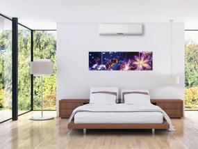 Obraz - Bee Meadow III. (170x50 cm)