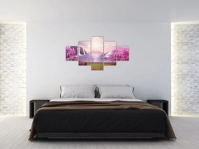 Obraz jeziora (125x70 cm)