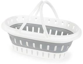 4Home Składany kosz silikonowy na czyste ubrania Clean