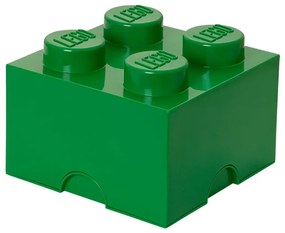 Zielony kwadratowy pojemnik LEGO®