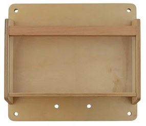 Drewniana kasetka na przedmioty 40 cm - tablica naukowo-kreatywna masterkidz stem