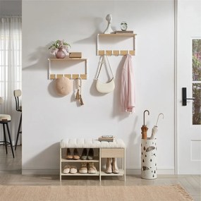 Zestaw półek ściennych E1083 WT, biały, 2 szt.