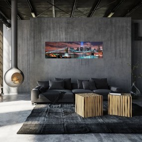 Obraz - Nowy Jork, Manhattan (170x50 cm)