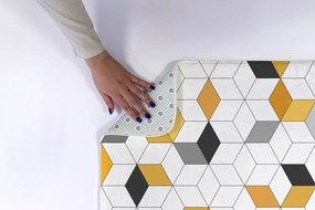 Dywanik łazienkowy Dywanik łazienkowy Geometryczne sześciany