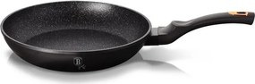 Czarna patelnia z powłoką anty-przywierającą 28 cm K2-A73
