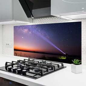 Szkło do Kuchni na Ścianę Magiczna Noc pod Gwiazdami