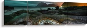 Obraz - Scena nocna (170x50 cm)