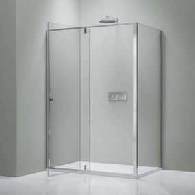 Kabina prysznicowa narożna NT606 FLEX drzwi uchylne