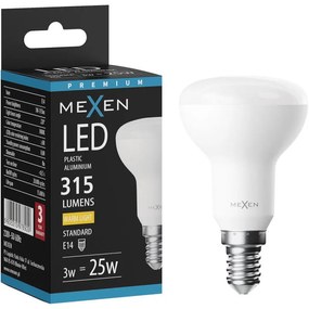 Mexen Nova żarówka LED E14, R50, 3W, Ciepła - 3000K, 315 lm - L103-E14-0330-01