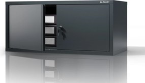 Nadstawka na szafę antracytowa, 800x380x400 mm: EWA