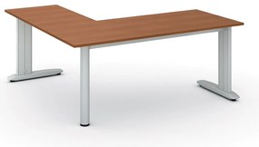 Narożne biurko PRIMO FLEXIBLE, 180x180 cm, czereśnia