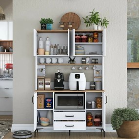 Szafka Jedy Walnut and White