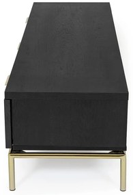 Czarna komoda Woodman Pimlico Lowboard