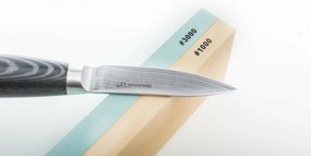 Zestaw noży G21 Gourmet Damascus w bambusowym bloku 5 szt. + kamień do ostrzenia