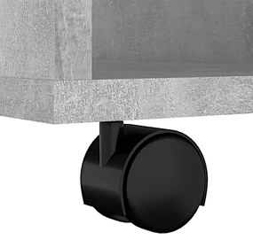 Kontener biurkowy w kolorze szarego betonu C5-M34