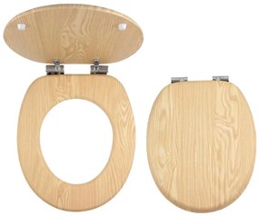 FERRO - Deska sedesowa SoftClose MDF/dekor jesion