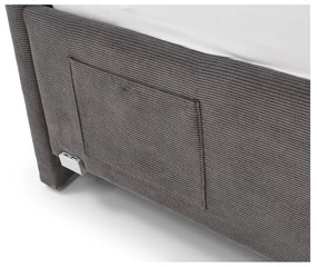 Antracytowe łóżko dziecięce 120x200 cm Cool – Meise Möbel