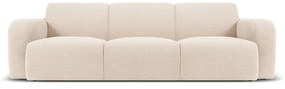 Beżowa sofa z materiału bouclé 235 cm Molino – Micadoni Home