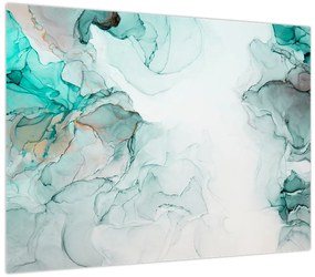 Obraz - Atramentowa abstraakcja 2 (70x50 cm)