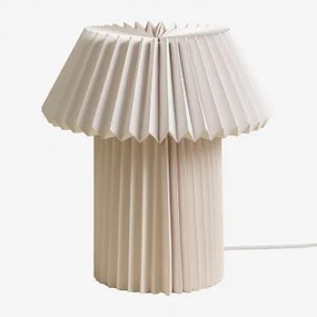 Papierowa Lampa Stołowa Lesina Kids Biała - Sklum