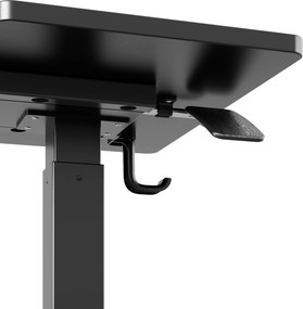 Stolik pod laptopa regulowany, mobilny, wielofunkcyjny, czarny: BILL