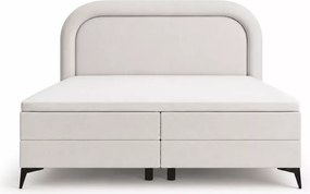 Łóżko kontynentalne Juanillo 160x200 z pojemnikiem - nowoczesne łóżko do sypialni