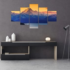 Obraz - Jezioro Pukaki (125x70 cm)