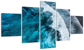 Obraz - Fale na morzu (125x70 cm)